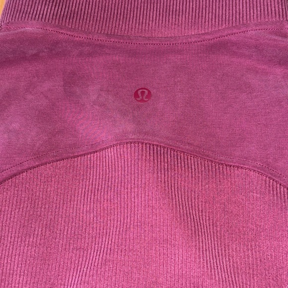 Lululemon brushed softstreme ribbed half zip - Picture 7 of 7